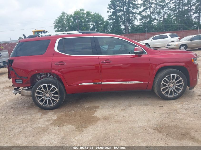 2021 GMC Acadia Fwd Denali VIN: 1GKKNPLS0MZ138367 Lot: 39373193