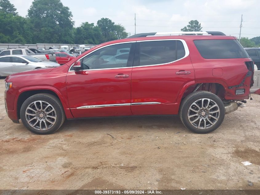 2021 GMC Acadia Fwd Denali VIN: 1GKKNPLS0MZ138367 Lot: 39373193