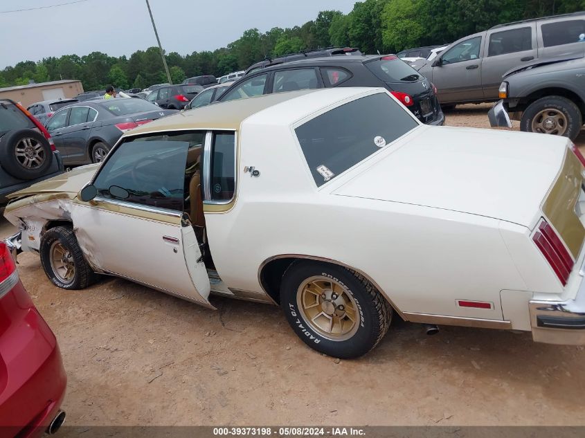 1979 Oldsmobile Cutlass VIN: 00003K47R9M544324 Lot: 39373198