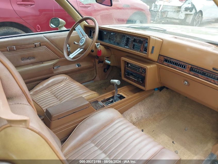1979 Oldsmobile Cutlass VIN: 00003K47R9M544324 Lot: 39373198