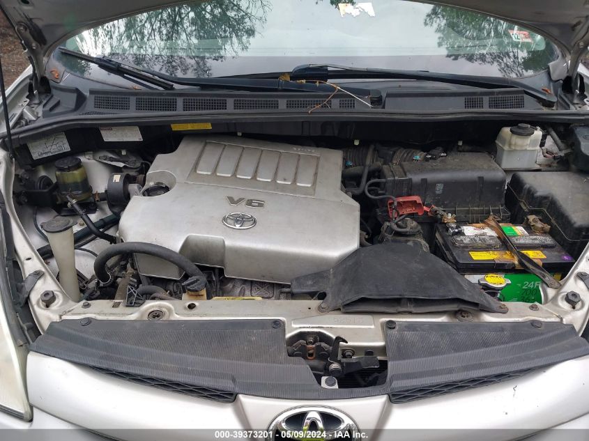 2010 Toyota Sienna Xle VIN: 5TDYK4CC8AS341347 Lot: 39373201