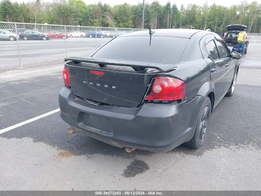 2013 Dodge Avenger Se V6 VIN: 1C3CDZAG4DN770197 Lot: 39373203