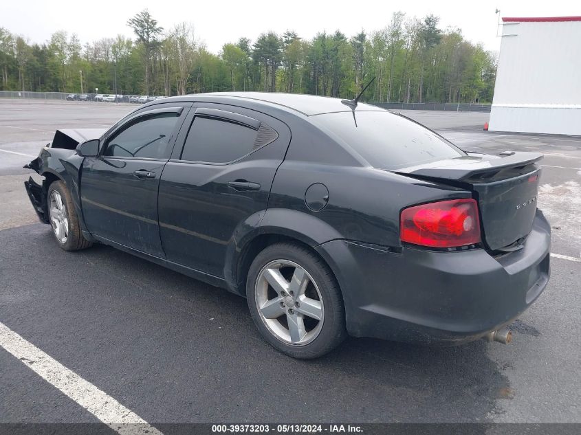 2013 Dodge Avenger Se V6 VIN: 1C3CDZAG4DN770197 Lot: 39373203