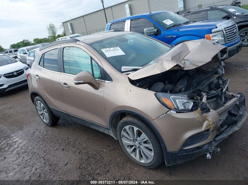 2019 Buick Encore Fwd Preferred VIN: KL4CJASB8KB742677 Lot: 39373211