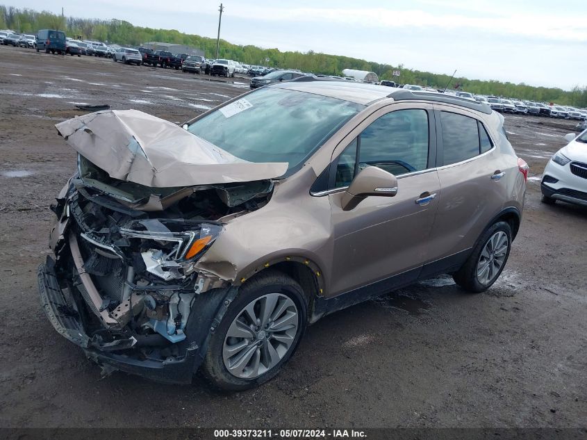 2019 Buick Encore Fwd Preferred VIN: KL4CJASB8KB742677 Lot: 39373211