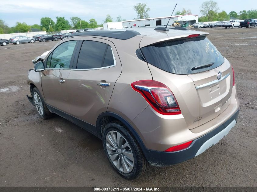 2019 Buick Encore Fwd Preferred VIN: KL4CJASB8KB742677 Lot: 39373211