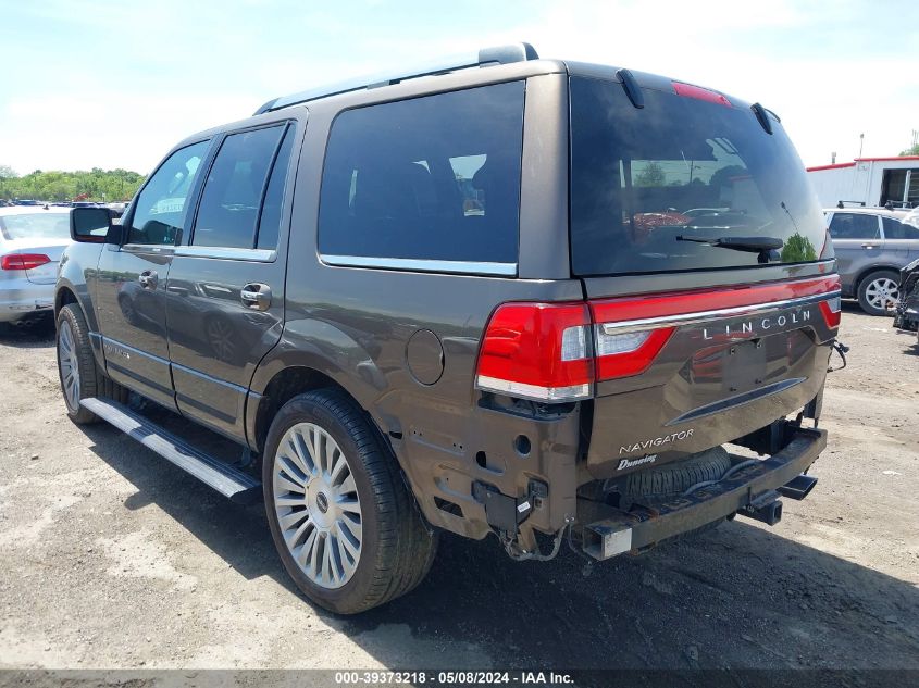 2017 Lincoln Navigator Select VIN: 5LMJJ2JT3HEL00712 Lot: 39373218