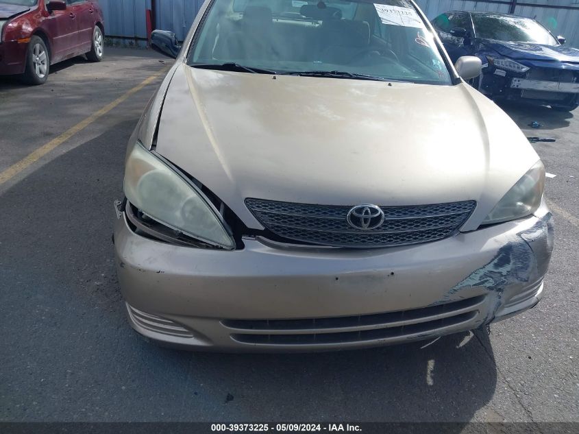 2002 Toyota Camry Xle VIN: 4T1BE32K82U094551 Lot: 39373225