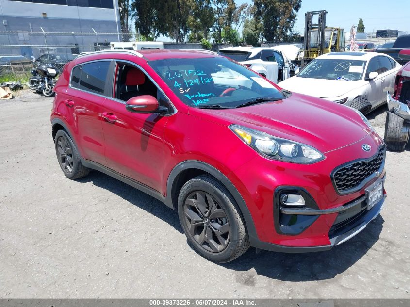 2020 Kia Sportage S VIN: KNDP63AC5L7685213 Lot: 39373226