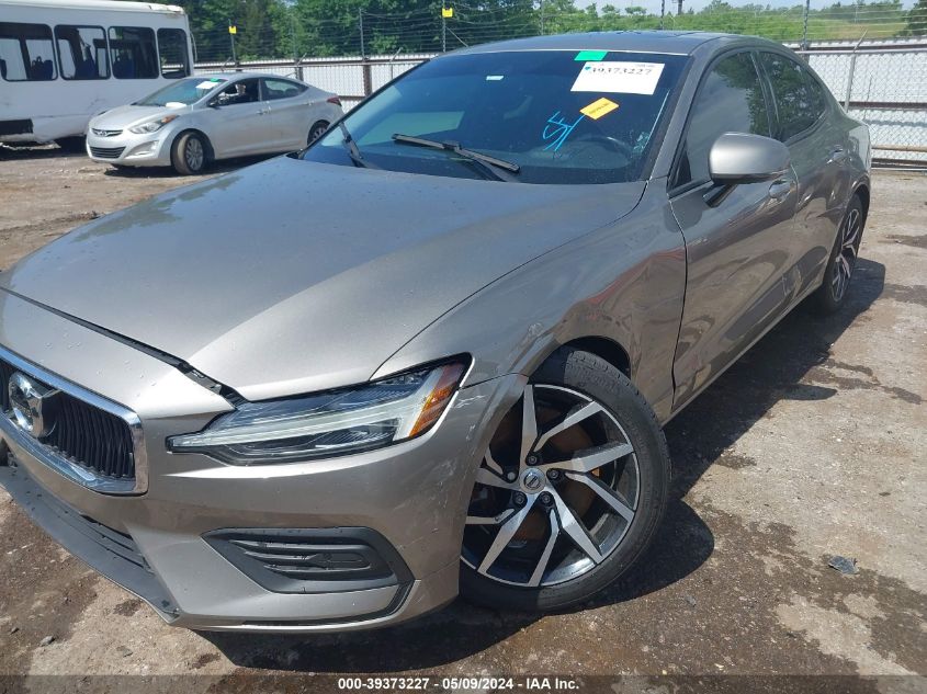 2019 Volvo S60 T6 Momentum VIN: 7JRA22TK0KG003158 Lot: 39373227