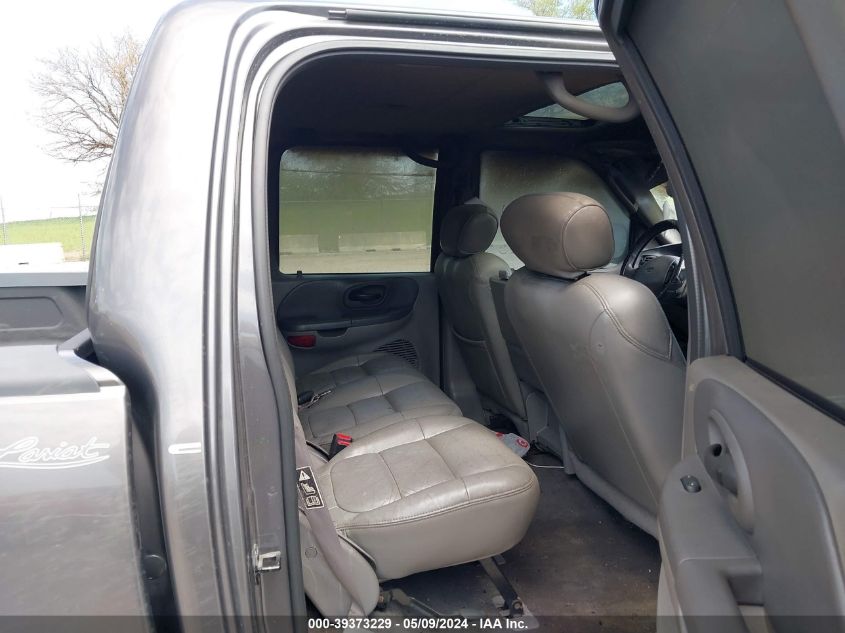 2002 Ford F-150 Lariat/Xlt VIN: 1FTRW08L42KC89623 Lot: 39373229