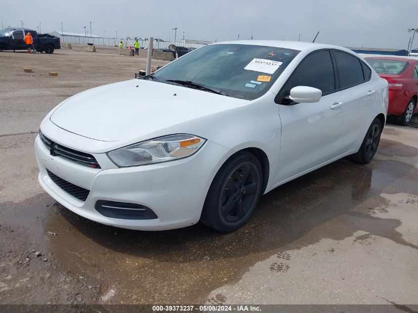 2016 Dodge Dart Sxt Sport VIN: 1C3CDFFA8GD821696 Lot: 39373237