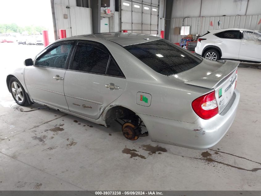 2002 Toyota Camry Se VIN: 4T1BE32KX2U625782 Lot: 39373238