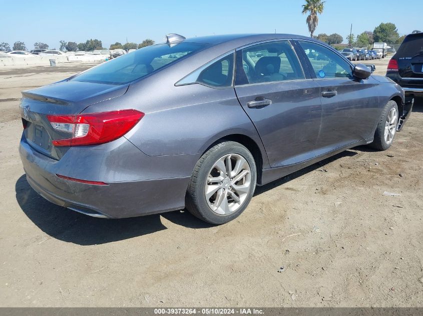 2018 Honda Accord Lx VIN: 1HGCV1F14JA212658 Lot: 39373264