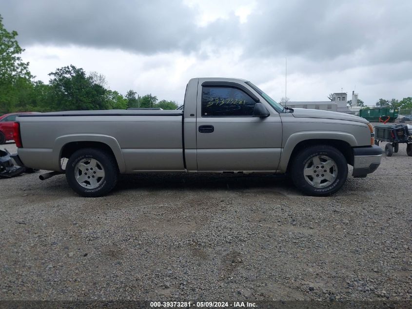 2005 Chevrolet Silverado 1500 Work Truck VIN: 1GCEC14X55Z199060 Lot: 39373281