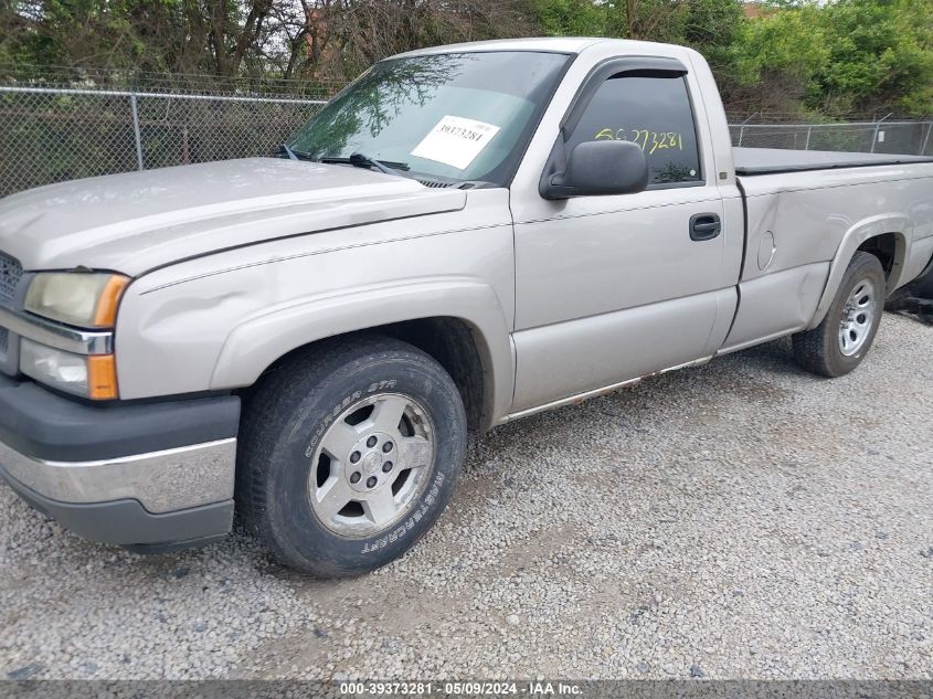 2005 Chevrolet Silverado 1500 Work Truck VIN: 1GCEC14X55Z199060 Lot: 39373281