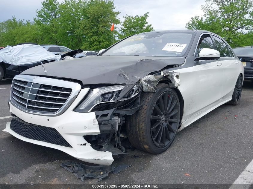 2017 Mercedes-Benz S 550 VIN: WDDUG8CB0HA322223 Lot: 39373295