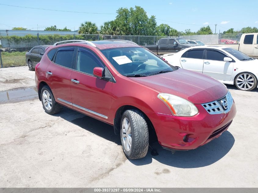 2013 Nissan Rogue Sv VIN: JN8AS5MV1DW628447 Lot: 39373297