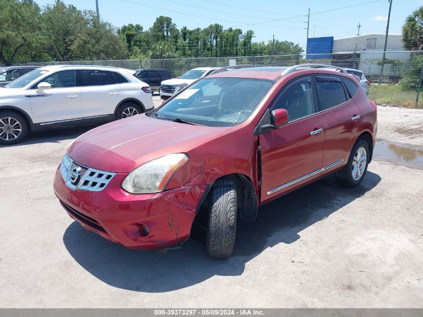 2013 Nissan Rogue Sv VIN: JN8AS5MV1DW628447 Lot: 39373297