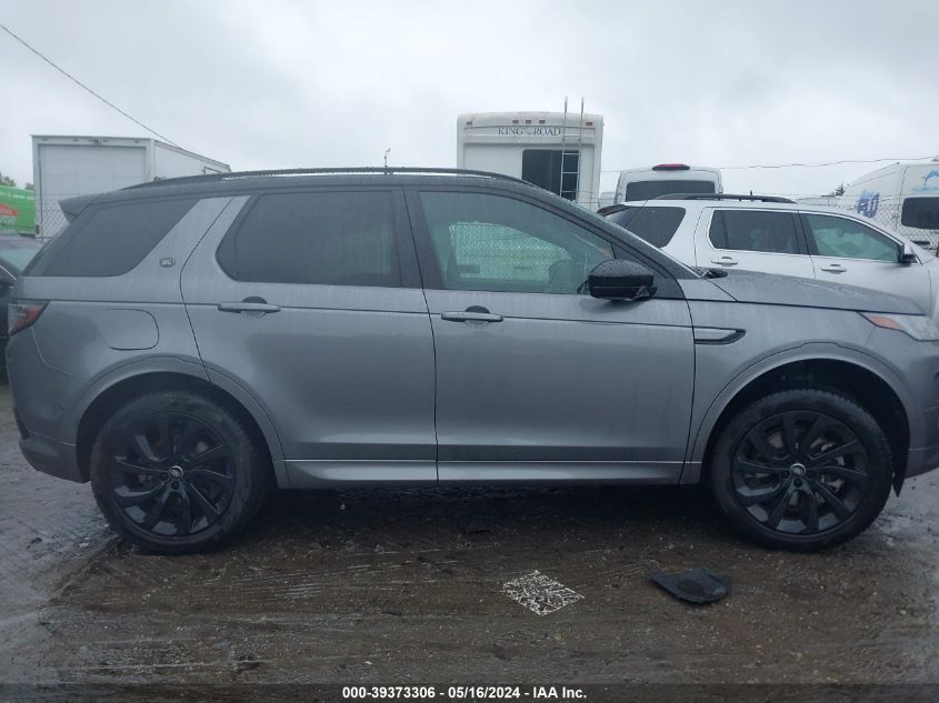 2023 Land Rover Discovery Sport S R-Dynamic VIN: SALCT2FX0PH321819 Lot: 39373306