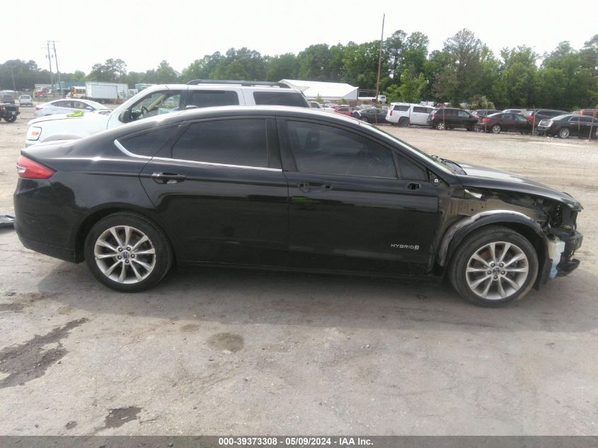 2017 Ford Fusion Hybrid Se VIN: 3FA6P0LU2HR114006 Lot: 39373308