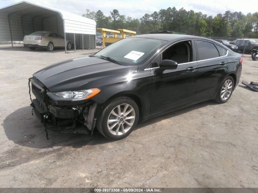 VIN 3FA6P0LU2HR114006 2017 FORD FUSION HYBRID SE