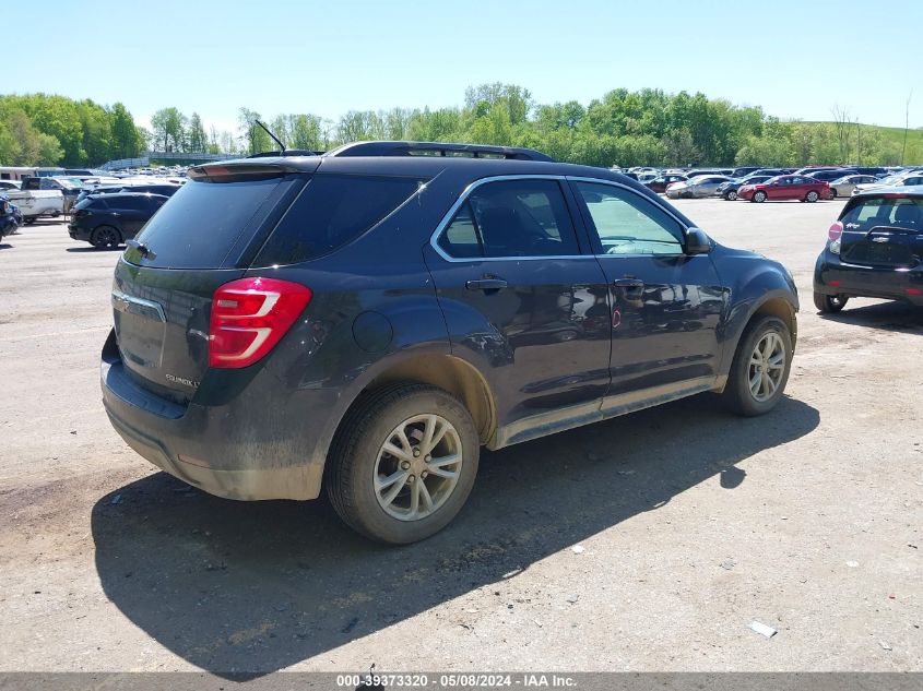 2016 Chevrolet Equinox Lt VIN: 2GNFLFEK0G6290635 Lot: 39373320