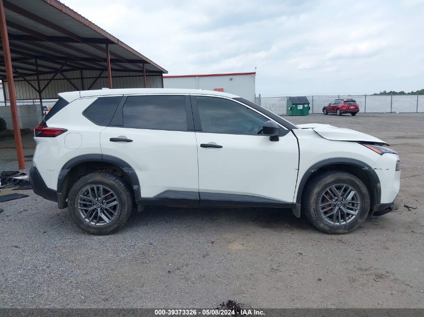 2021 Nissan Rogue S Fwd VIN: JN8AT3AA4MW008792 Lot: 39373326