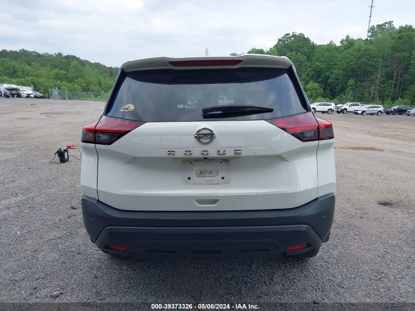 2021 Nissan Rogue S Fwd VIN: JN8AT3AA4MW008792 Lot: 39373326