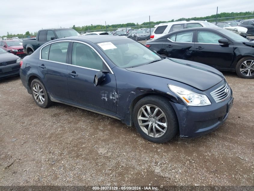 2008 Infiniti G35X VIN: JNKBV61F68M263175 Lot: 39373329