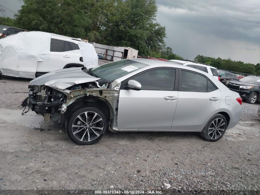 2019 Toyota Corolla Se VIN: 5YFBURHE3KP895512 Lot: 39373343