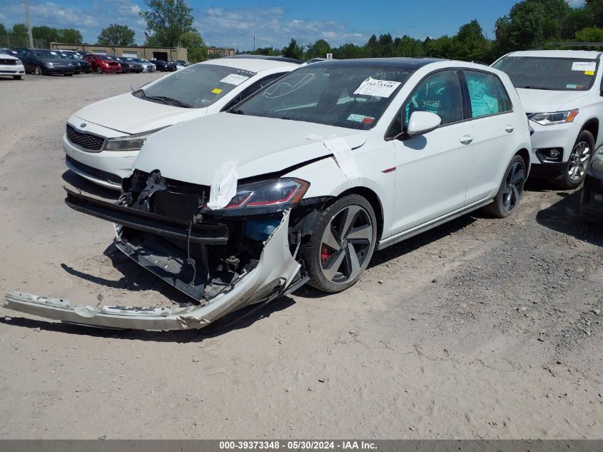 2018 Volkswagen Golf Gti 2.0T Autobahn/2.0T S/2.0T Se VIN: 3VW547AU8JM276264 Lot: 39373348