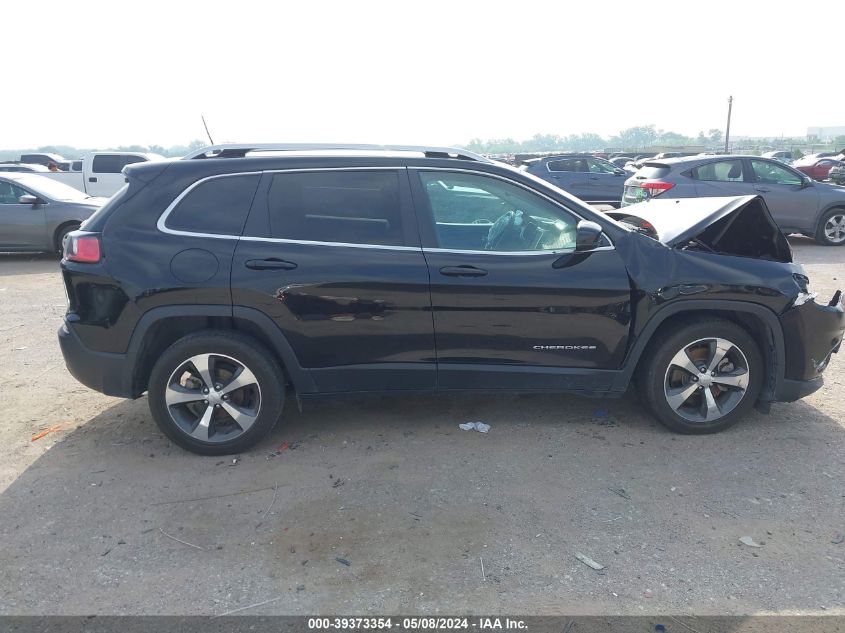 2019 Jeep Cherokee Limited Fwd VIN: 1C4PJLDB0KD295962 Lot: 39373354