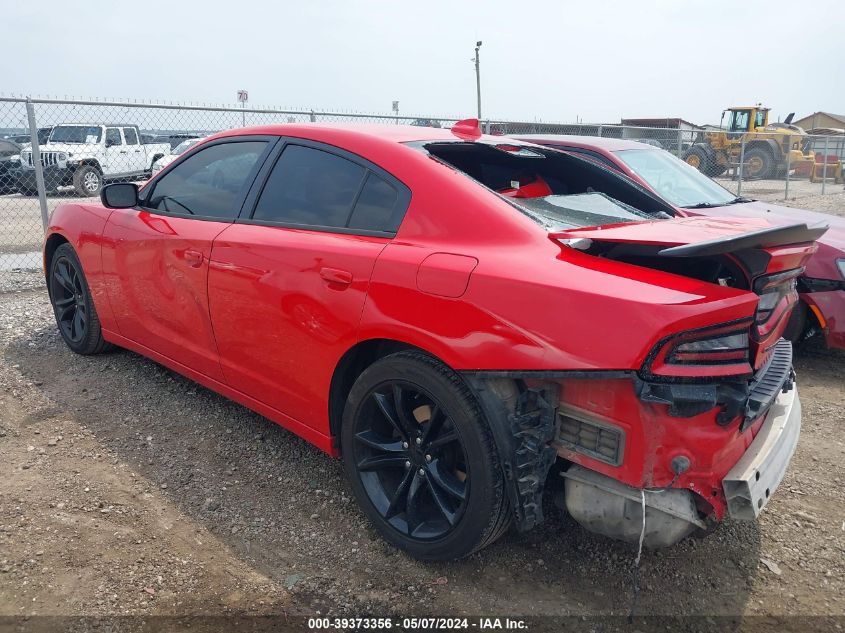 2016 Dodge Charger Sxt VIN: 2C3CDXHG8GH174503 Lot: 39373356