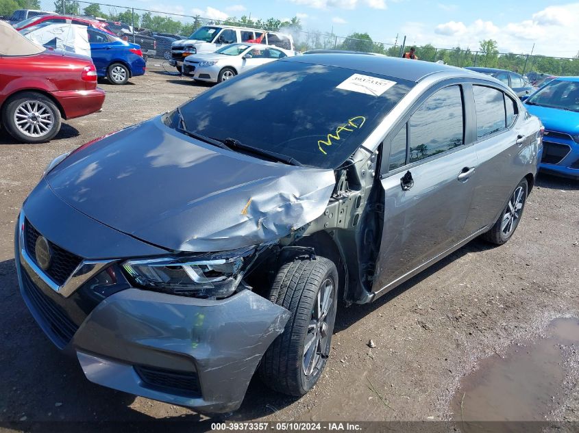 2021 Nissan Versa Sv Xtronic Cvt VIN: 3N1CN8EV8ML857373 Lot: 39373357