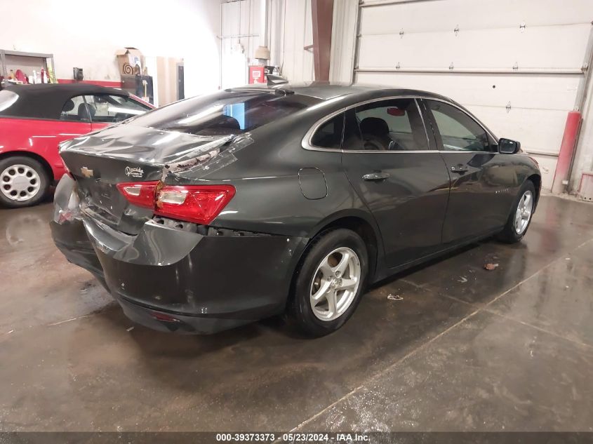 2017 Chevrolet Malibu Ls VIN: 1G1ZB5ST3HF138137 Lot: 39373373