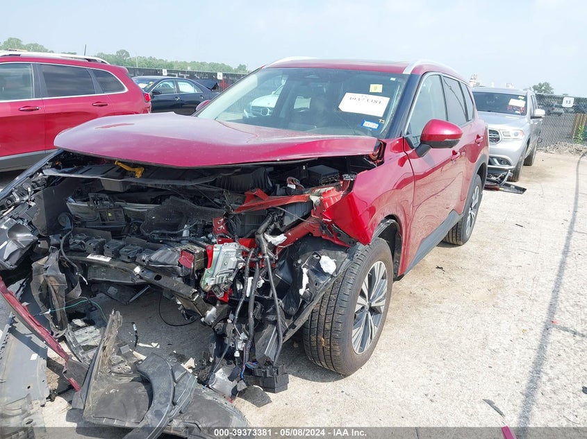 VIN 5N1AT3BA0MC713449 2021 NISSAN ROGUE SV