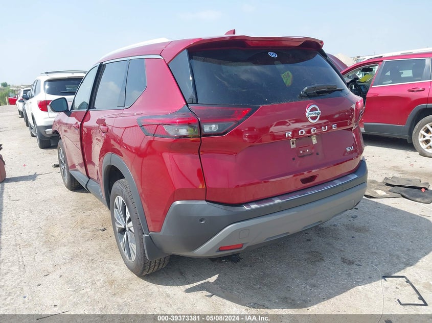 VIN 5N1AT3BA0MC713449 2021 NISSAN ROGUE SV