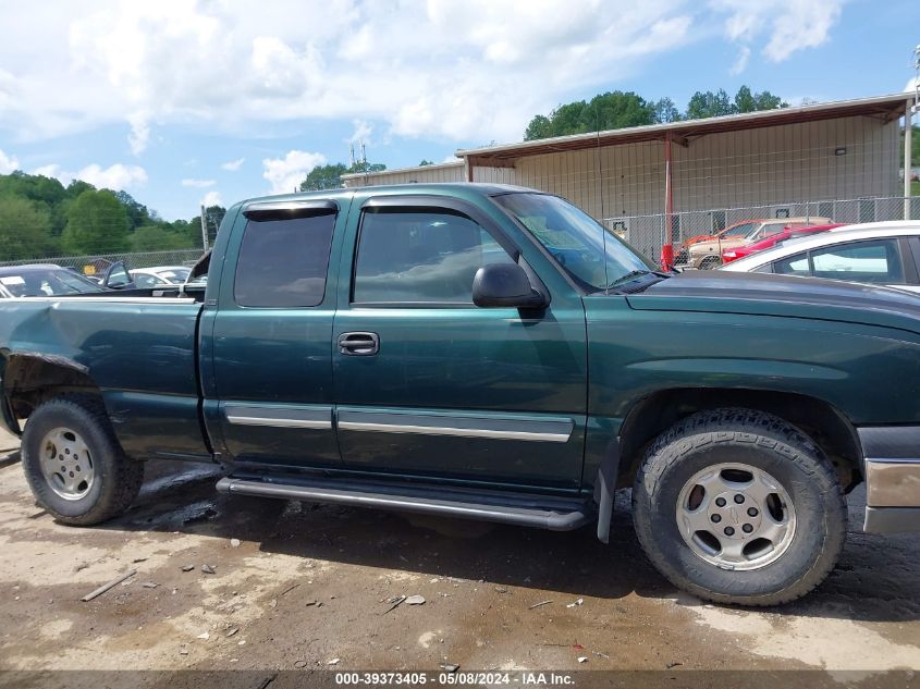 2003 Chevrolet Silverado 1500 Ls VIN: 2GCEK19TX31381271 Lot: 39373405