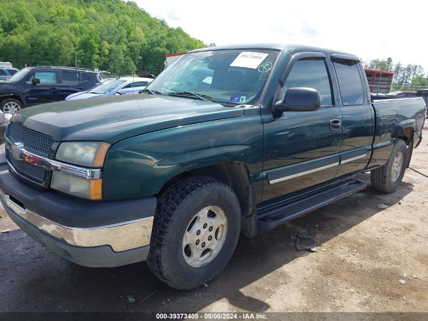 2003 Chevrolet Silverado 1500 Ls VIN: 2GCEK19TX31381271 Lot: 39373405