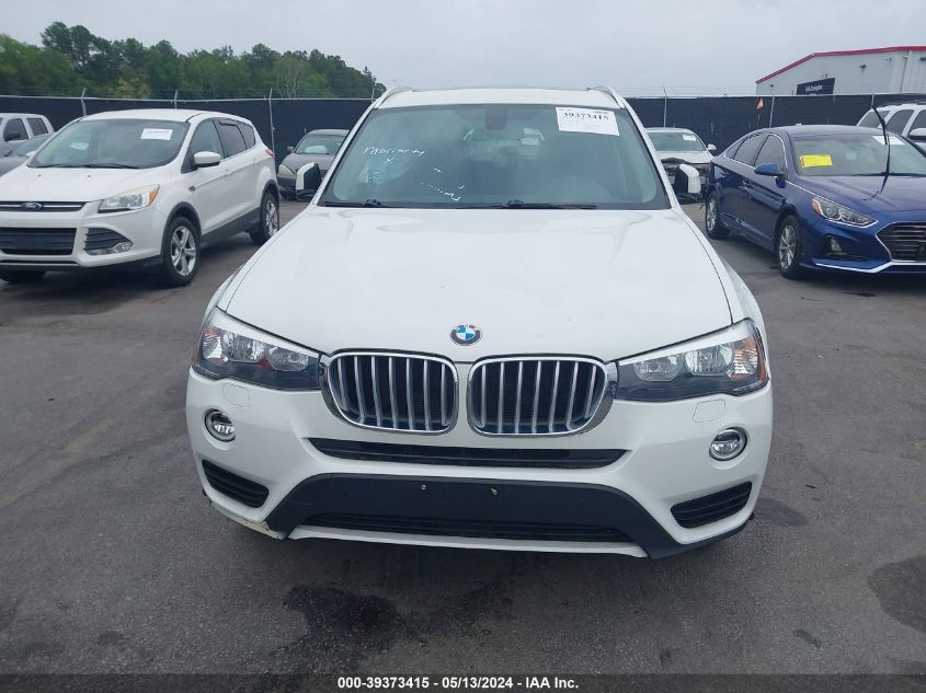 2017 BMW X3 xDrive28I VIN: 5UXWX9C38H0W79364 Lot: 39373415