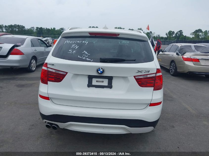 2017 BMW X3 XDRIVE28I - 5UXWX9C38H0W79364