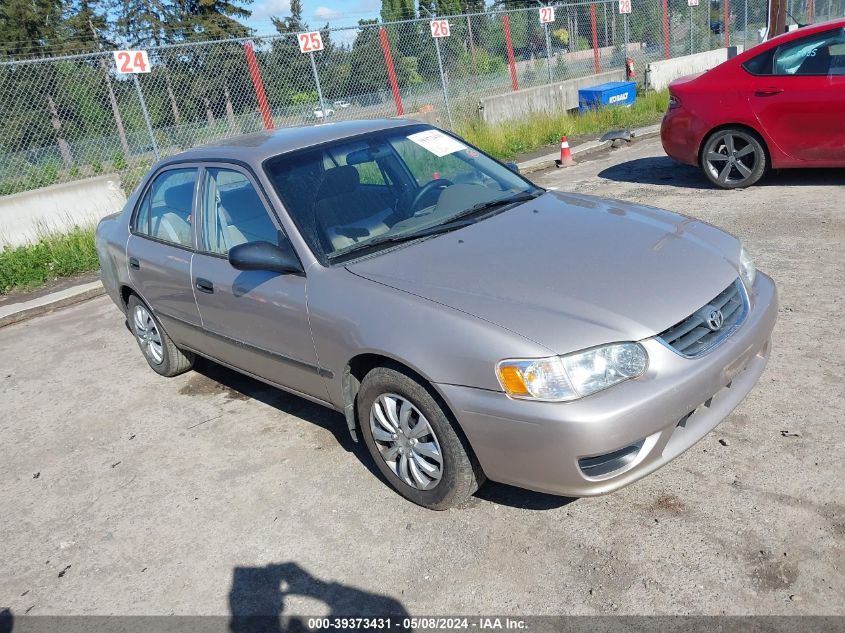 2002 Toyota Corolla Ce VIN: 1NXBR12E02Z601848 Lot: 39373431