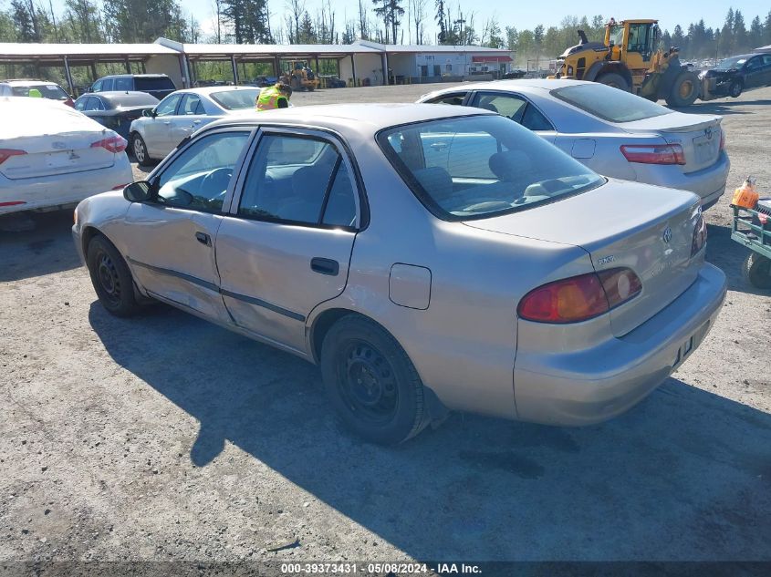 2002 Toyota Corolla Ce VIN: 1NXBR12E02Z601848 Lot: 39373431