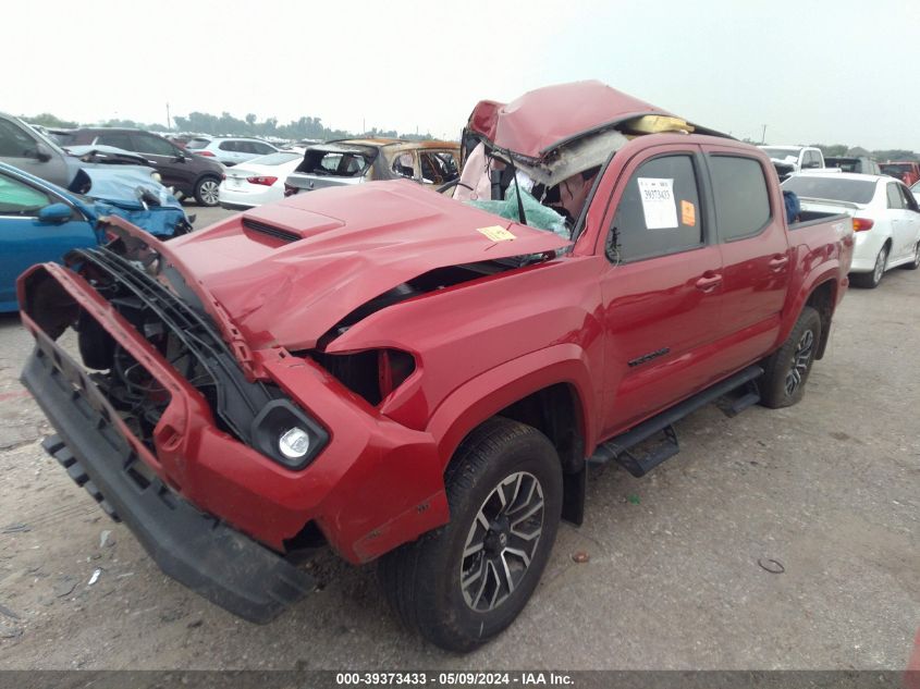 2022 Toyota Tacoma Trd Sport VIN: 3TMCZ5AN7NM469178 Lot: 39373433