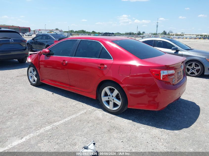 2014 Toyota Camry Se VIN: 4T1BF1FK3EU829596 Lot: 39373434