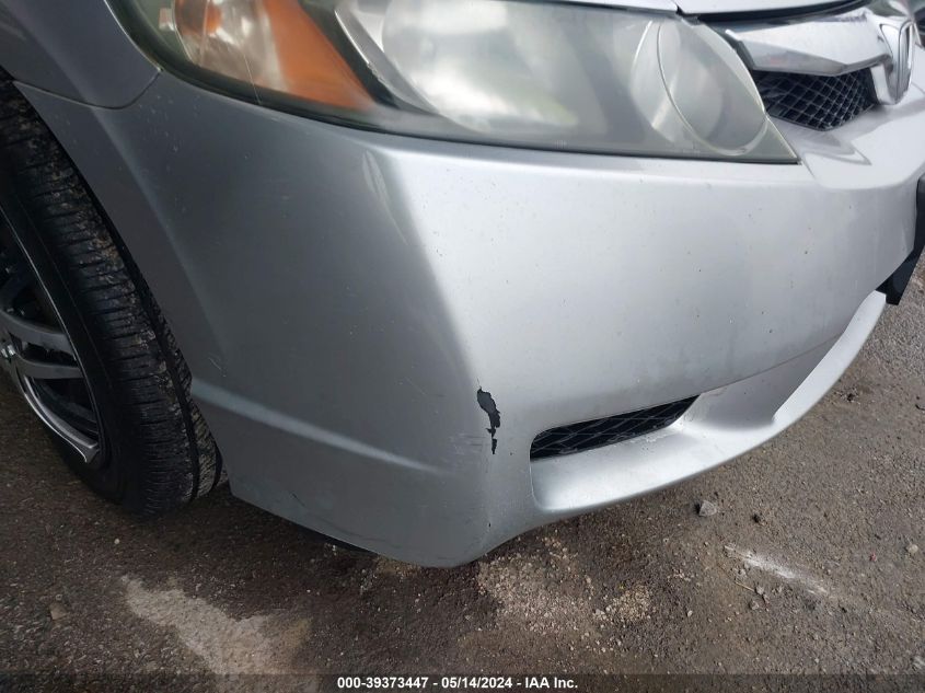 2010 Honda Civic Lx VIN: 19XFA1F56AE068893 Lot: 39373447