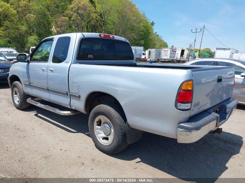 2000 Toyota Tundra Sr5 VIN: 5TBRN3410YS016911 Lot: 39373475