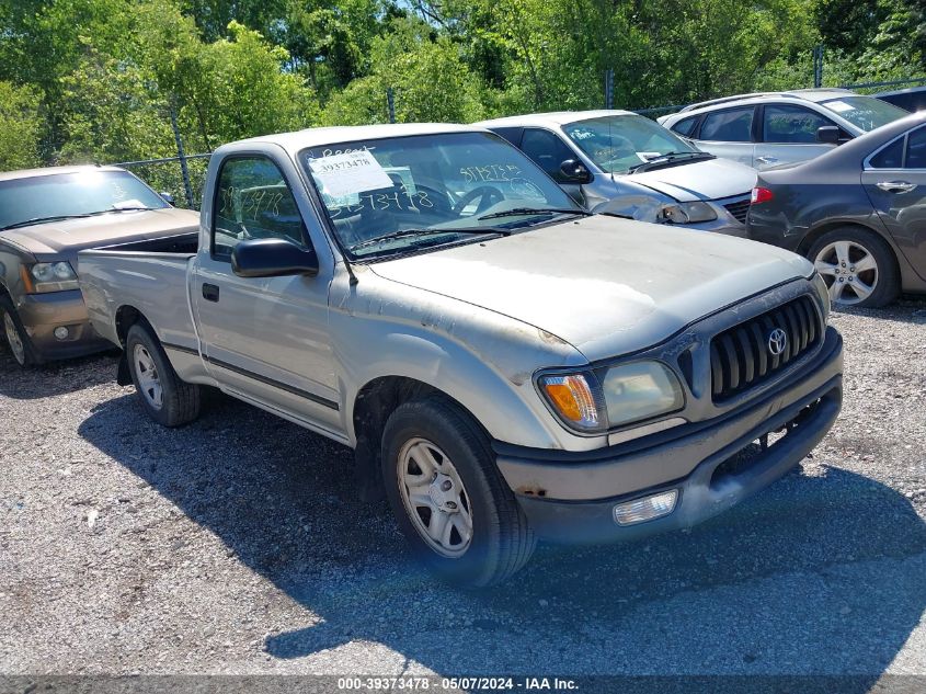 2003 Toyota Tacoma VIN: 5TENL42N03Z227481 Lot: 39373478