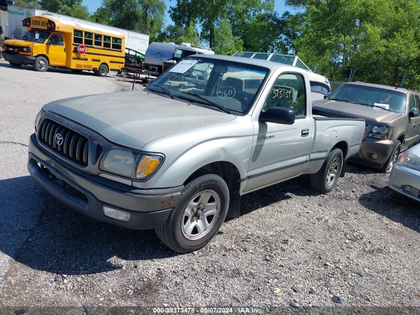 2003 Toyota Tacoma VIN: 5TENL42N03Z227481 Lot: 39373478